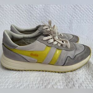 Gola Tennis Shoes Women’s Size US 10 Grey Yellow